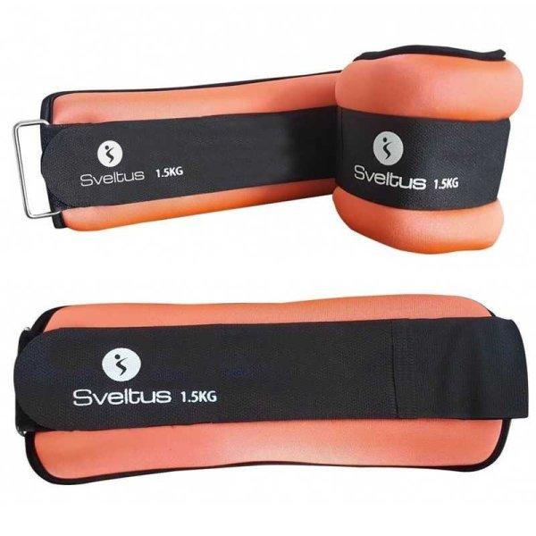 Csukló- és bokasúly, kéz-lábsúly 2x1,5 kg, Sveltus 