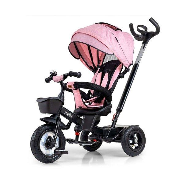 Gyerek háromkerekű bicikli Milly Mally Movi black-pink