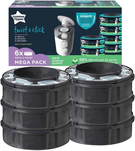 Tommee Tippee Twist and Click Utántöltő, 6 db