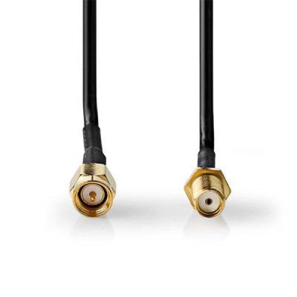 Nedis SMA kábel, 50 Ohm, 1m, CSGL02010BK10