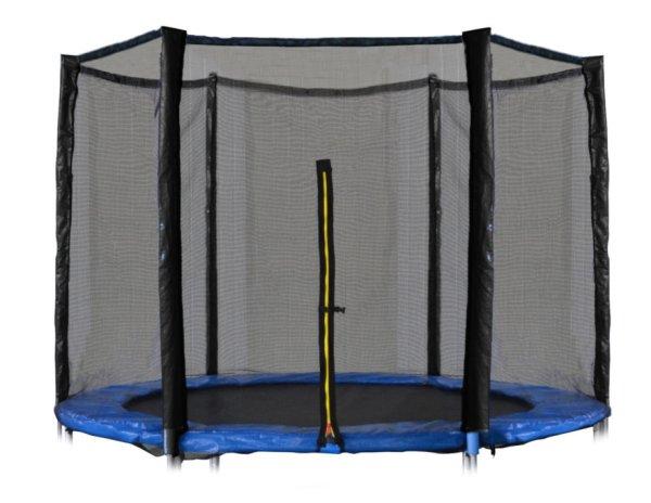 Kerti trambulin háló 244-250cm 8 láb/6 oszlop