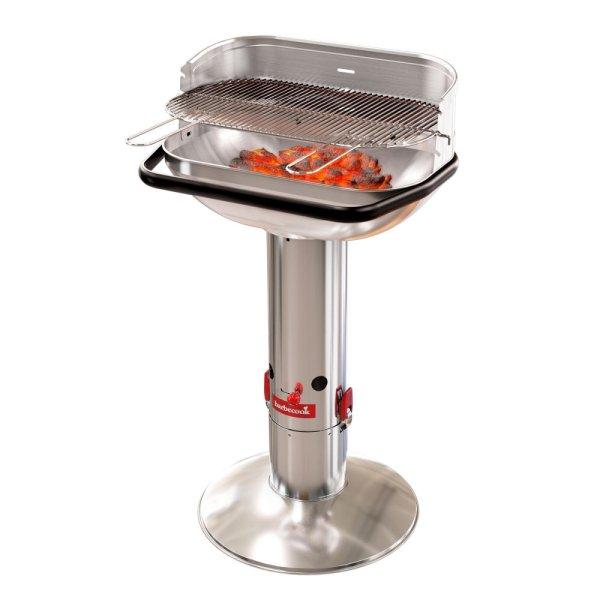Barbecook BC-CHA-1004 Loewy 55 SST rozsdamentes acél faszenes grill,
55x33x101cm