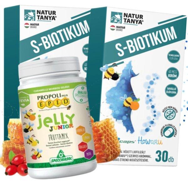Natur Tanya S-BIOTIKUM Duopack + Meglepi Jelly junior Gyermekeknek
