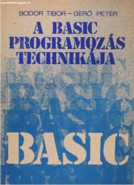 A basic programozás technikája - Bodor-Gerő