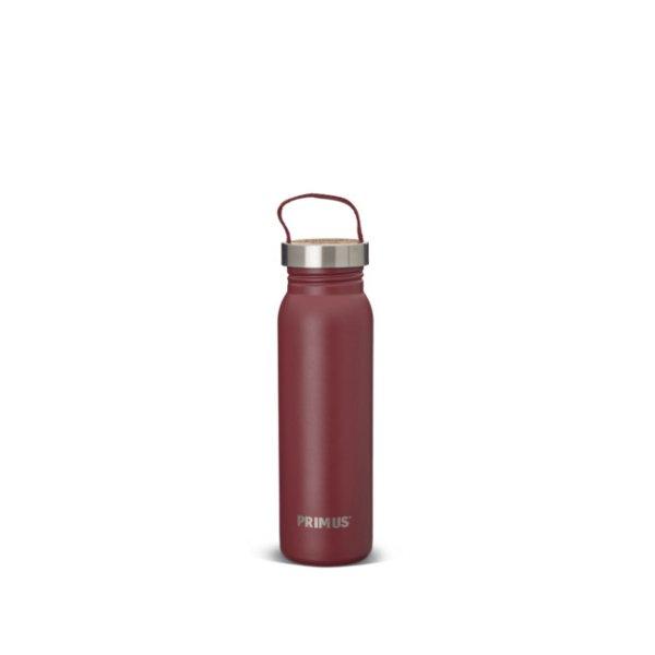 PRIMUS rozsdamentes acél palack Klunken 0,7 L, Ox Red