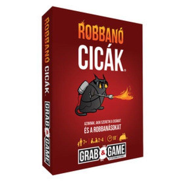 Robbanó cicák – Mini társasjáték