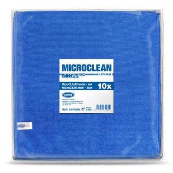 Törlőkendő, univerzális, 10 db, 32x32 cm, BONUS "MicroCLEAN", kék