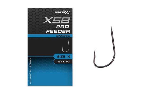 Fox Matrix X5B Pro Feeder 12 Barbed Hooks szakállas horog 10db (GHK219)
