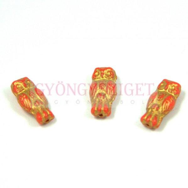 93420-54302- bagoly - narancs - 14mm