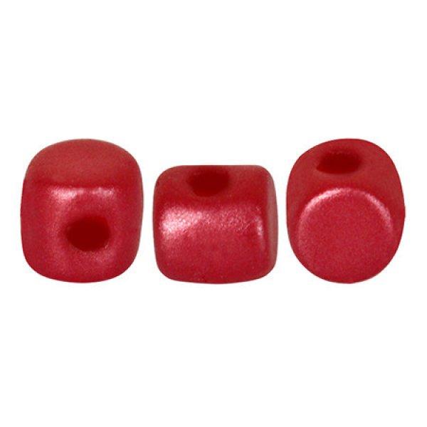 Minos® par Puca®gyöngy - pastel red - 2.5x3 mm