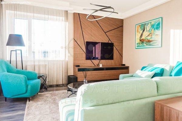 Eladó XI.kerületi nagy teraszos luxuslakás a Duna-part mellett