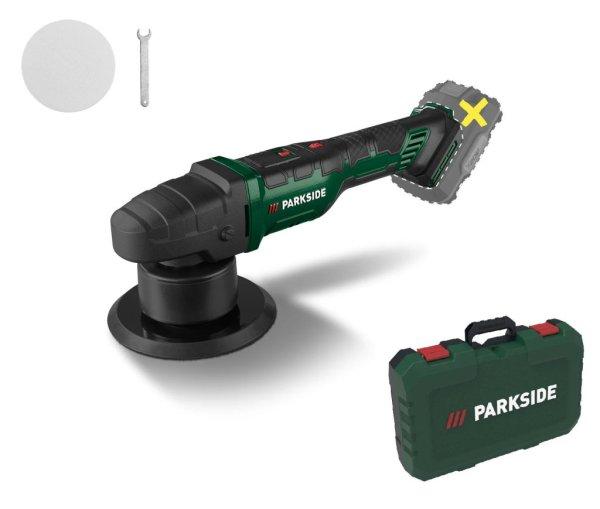 ParkSide PPMA 20-Li C3 SOLO X20V akkus, 20V akkumulátoros excenteres autó
polírozó, polírozógép, vezeték nélküli polírozó, akku és töltő
nélkül