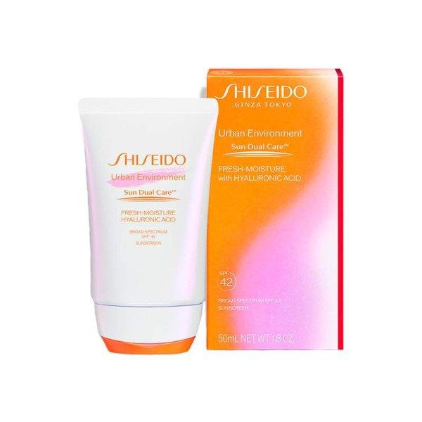 Shiseido Védő bőrkrém SPF 42 Urban Environment (Sun Dual
Care) 50 ml