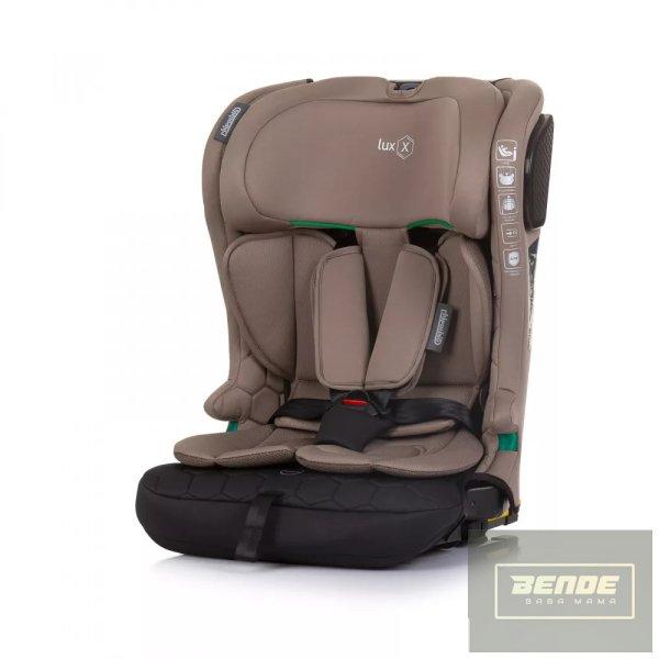 Chipolino Lux X autósülés Isofix 76-150cm - Macadamia