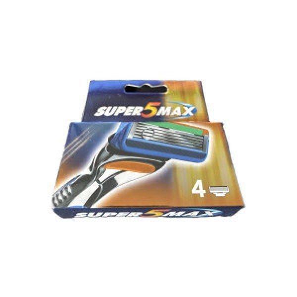 Super 5 pengés borotva betét, 4 db