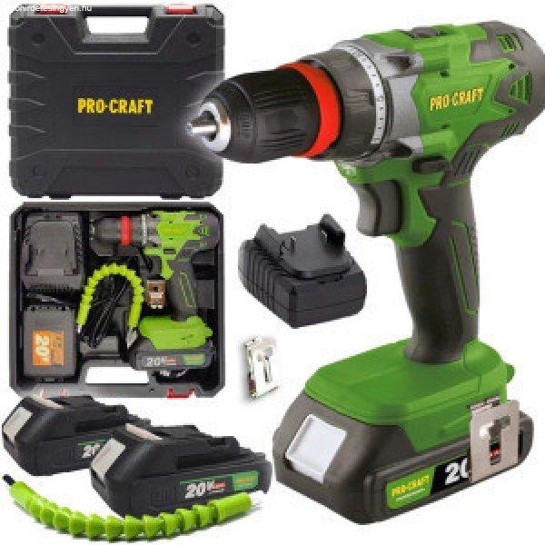 Procraft PA18DFR akkumulátoros fúrócsavarhúzó