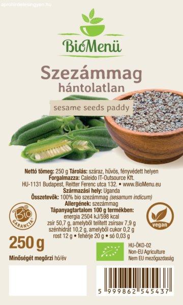 BioMenü BIO SZEZÁMMAG hántolatlan 250 g