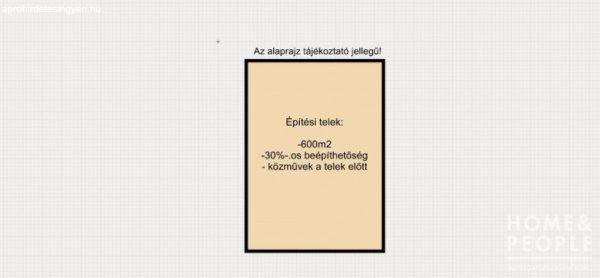 Eladó építési telek! - Bordány