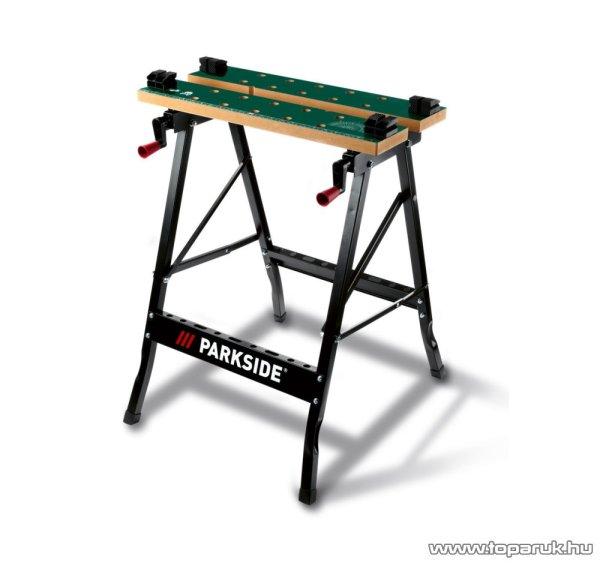 ParkSide WORKBENCH összecsukható munkapad, univerzális satupad, műhely
munkaasztal, 150 kg teherbírással, 60 x 79 x 63 cm