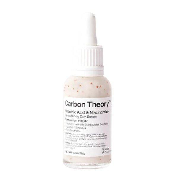 Carbon Theory Nappali arcszérum Succinic Acid & Niacinamide (Re-surfacing
Day Serum) 30 ml