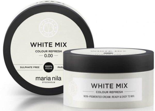 Maria Nila Tápláló maszk színpigmentek nélkül a
pasztell árnyalatok kiegészítésére White (Colour
Refresh Mask) 300 ml