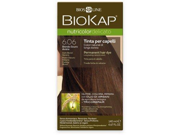 Biokap NUTRICOLOR DELICATO - Hajfesték - 6.06 - Sötét szőke
Havana 140 ml