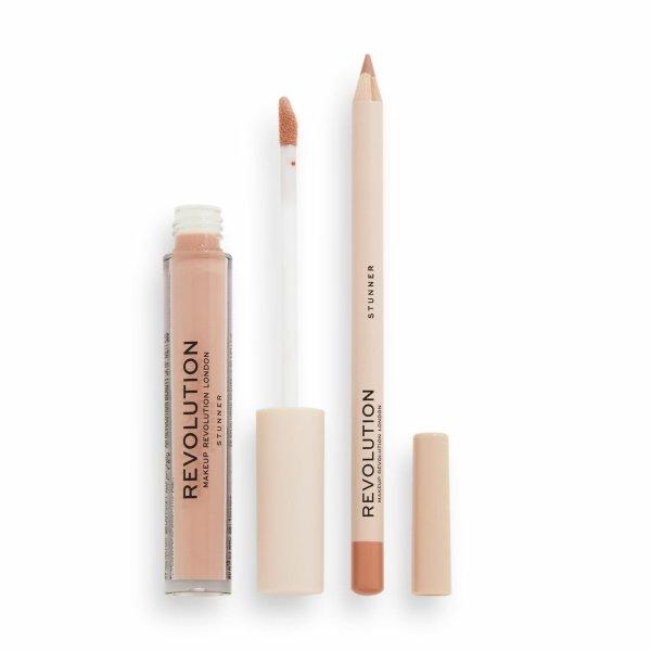 Revolution Kozmetikai készlet ajakra Stunner (Lip Contour Kit)