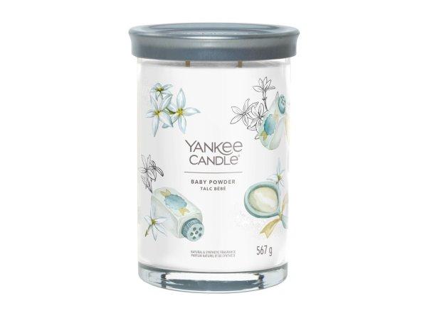 Yankee Candle Illatgyertya Signature tumbler Baby Powder 567 g - nagy