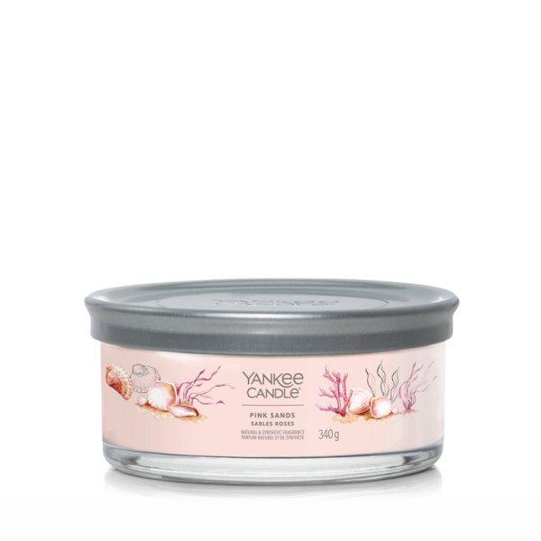 Yankee Candle Illatgyertya Signature tumbler közepes Pink Sands 340 g