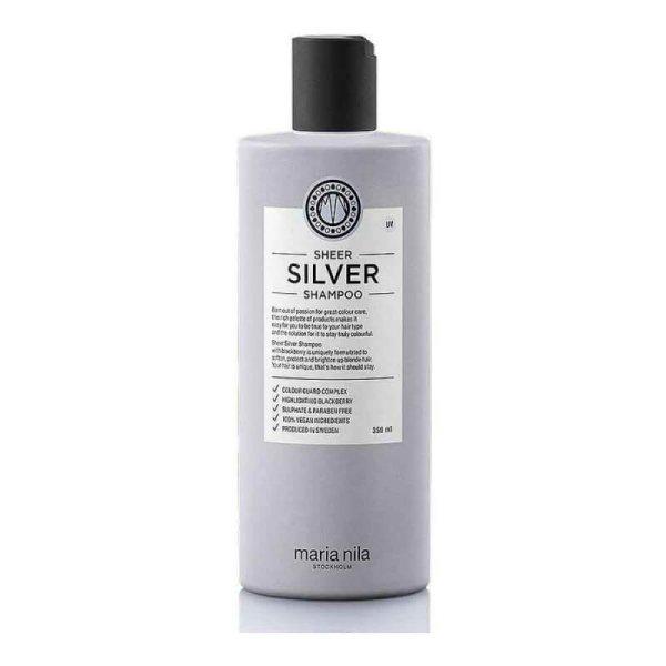Maria Nila Sárga hajtónust semlegesítő hajbalzsam Sheer
Silver (Shampoo) 1000 ml