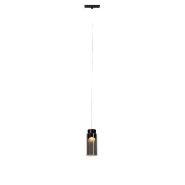 Modern fekete függeszték lámpa sínrendszerhez 1 fázisú, LED-del - Magnetic
Vance