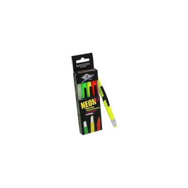 Multifunkciós golyóstoll, szövegkiemelő, érintő toll készlet, WEDO
"3-in-1", neon színek