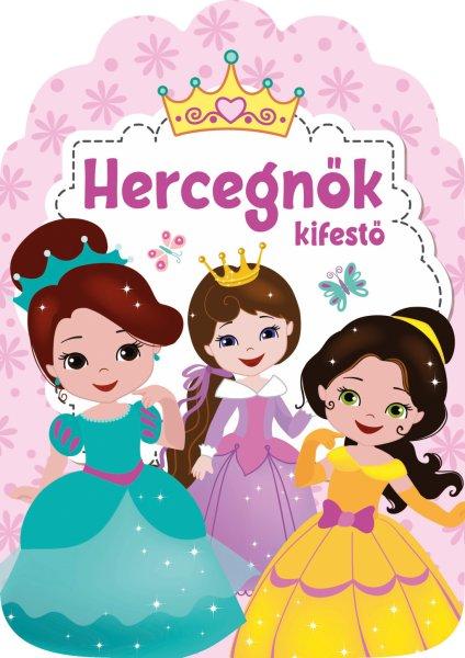 Hercegnők kifestő