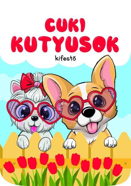 Cuki kutyusok kifestő