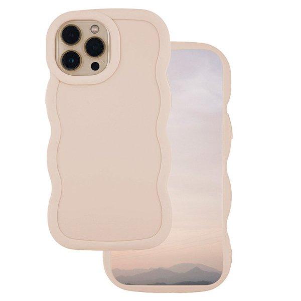 Candy Case Samsung A556 Galaxy A55 5G ütésálló TPU tok bézs