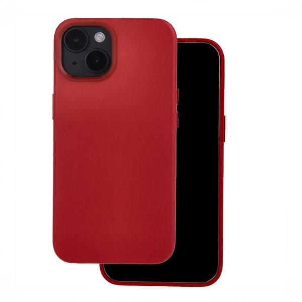 Mag Leather Apple iPhone 16 (6.1) MagSafe tok (vezetéknélküli töltéshez)
piros