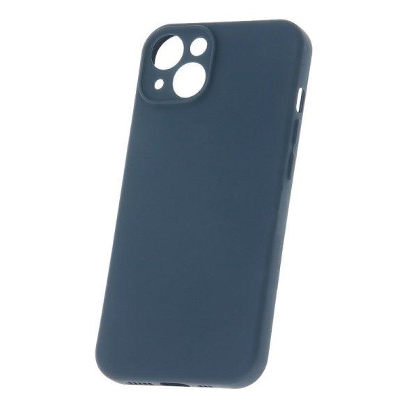 Silicon Case Apple iPhone 16 Plus (6.7) kameravédős szilikon tok sötétkék