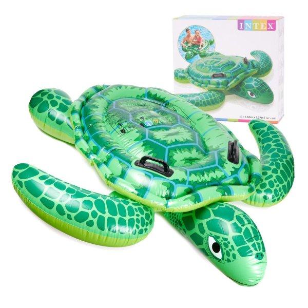 Felfújható matrac úszáshoz, INTEX teknős 150 cm