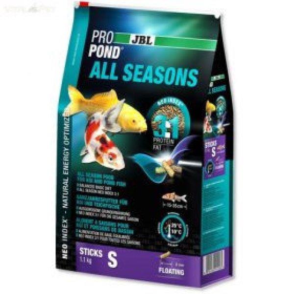 Jbl Propond All Seasons Sticks Complete medium 3L Tavi Haltáp (JBL41254)
-Gazdaságos Kiszerelés