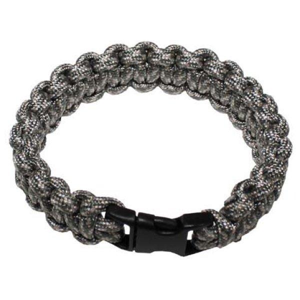 MFH paracord AT-digitális karkötő klippel, szélesség 1,9 cm