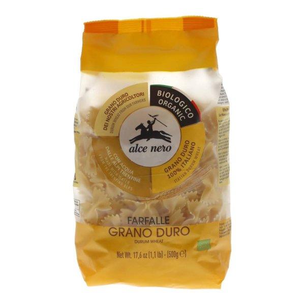 ALCE NERO BIO DURUM FARFALLE 500G