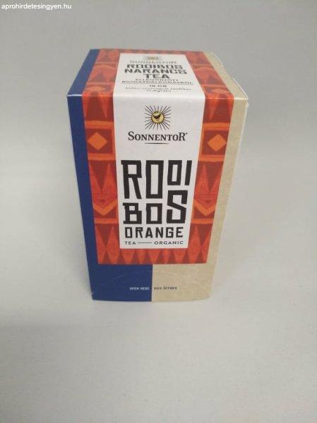 Sonnentor bio rooibos tea narancs filteres 32 g