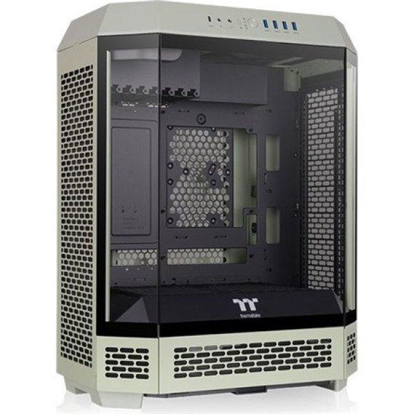 Thermaltake The Tower 600 Matcha Green táp nélküli ablakos Mid Tower
számítógépház zöld