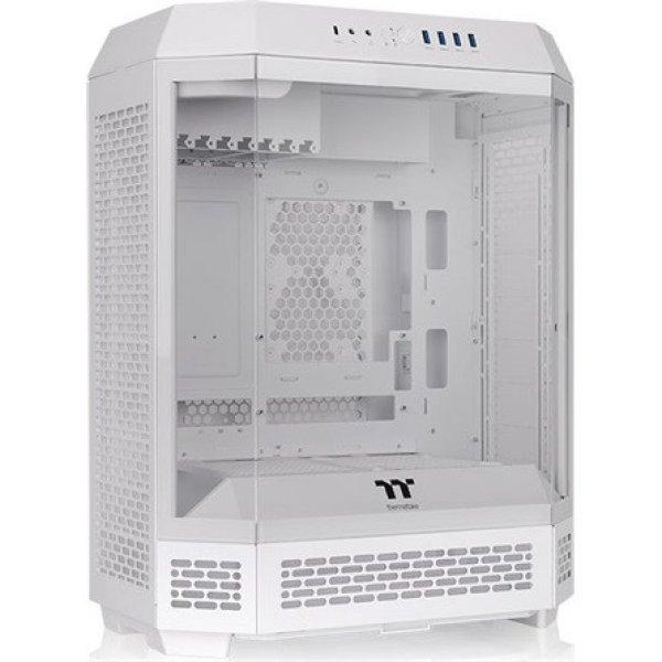 Thermaltake The Tower 600 Snow táp nélküli ablakos Mid Tower
számítógépház fehér