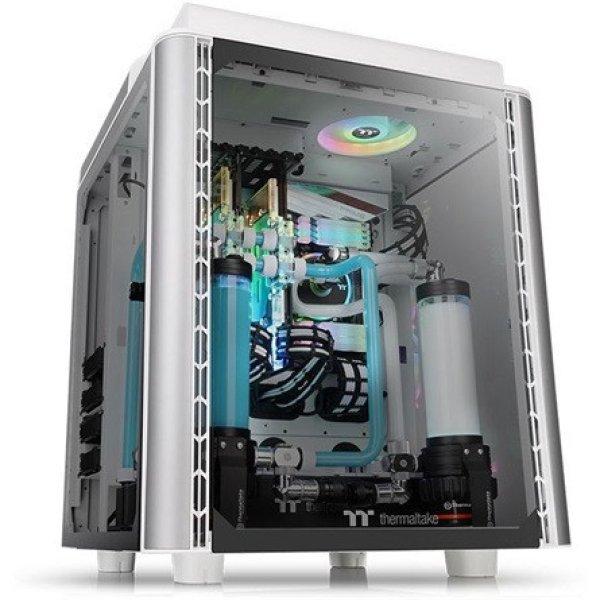 Thermaltake Level 20 HT Snow Edition táp nélküli ablakos E-ATX
számítógépház fehér