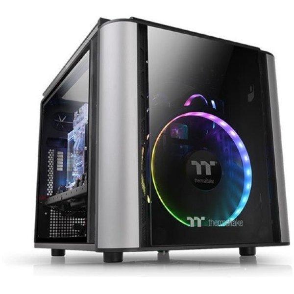 Thermaltake Level 20 VT táp nélküli ablakos MT Mini Tower számítógépház
fekete