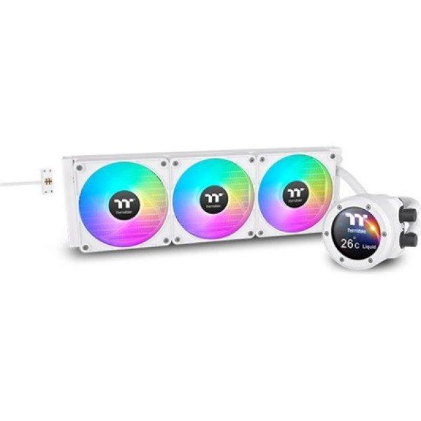 Thermaltake TH360 V2 Ultra EX ARGB Snow Edition processzor vízhűtő fehér