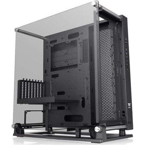 Thermaltake Core P3 TG Pro táp nélküli ablakos Mid Tower számítógépház
fekete