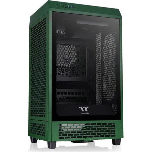 Thermaltake The Tower 200 Racing Green táp nélküli ablakos MT Mini Tower
számítógépház