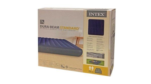 Felfújható ágy 203x183x25 cm INTEX DURA BEAM